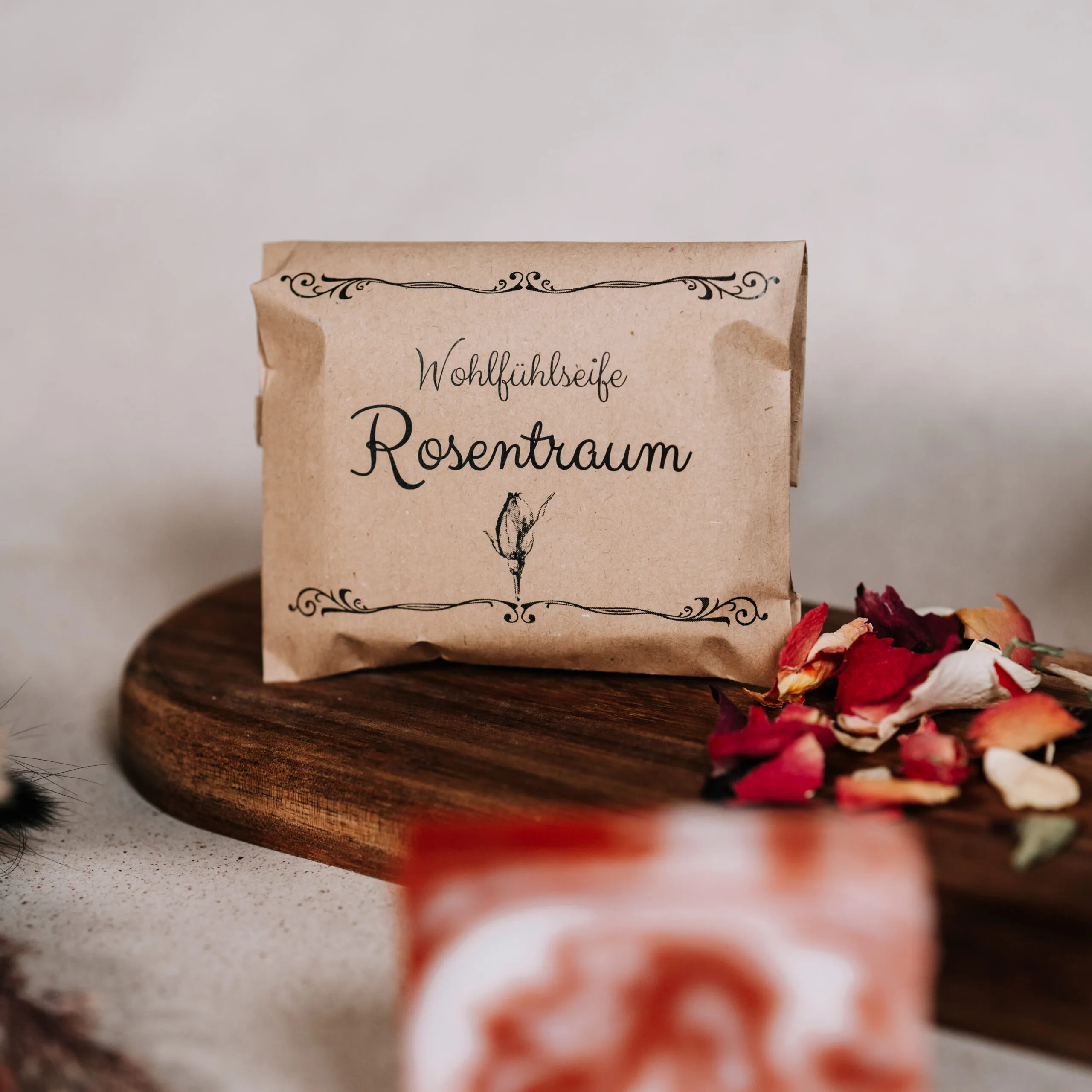 Wohlfühlseife Rosentraum Mini
